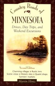 Cover of: Country roads of Minnesota: drives, day trips, and weekend excursions