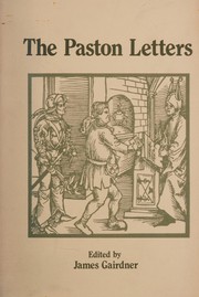 Cover of: The Paston letters