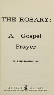Cover of: Rosary: A Gospel Prayer
