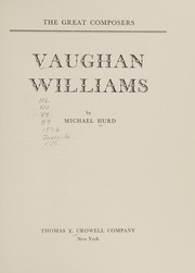 Cover of: Vaughan Williams.