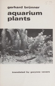 Cover of: Aquarium Plants in Color,