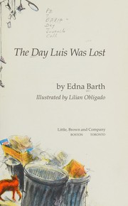 Cover of: The day Luis was lost.