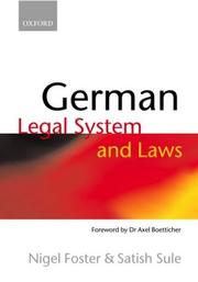 German legal system & laws