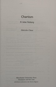 Cover of: CHARTISM: A NEW HISTORY.