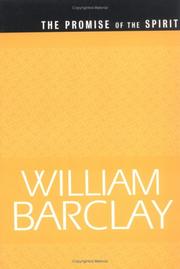 The Promise of the Spirit by William L. Barclay