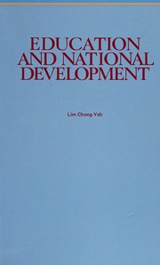 Cover of: Education and national development
