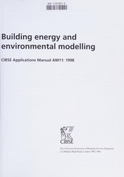 Cibse Applications Manual Am11 by Chartered Institute of Building Services Engineers