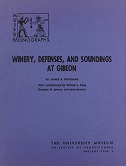 Cover of: Winery, defenses and soundings at Gibeon