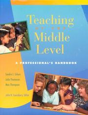 Cover of: Teaching at the middle level: a professional's handbook