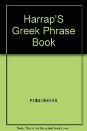 Cover of: Harrap's Greek phrase book