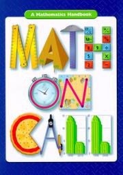 Cover of: Math on Call by Great Source Education Group