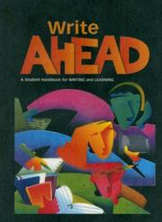 Cover of: Write Ahead: A Student Handbook for Writing and Learning