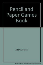 Cover of: Pencil and paper games