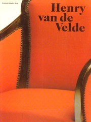 Cover of: Henry van de Velde: ein europäischer Künstler seiner Zeit
