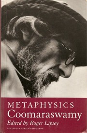Cover of: Metaphysics by Ananda Coomaraswamy, Roger Lipsey