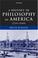 Cover of: A History of Philosophy in America, 1720-2000