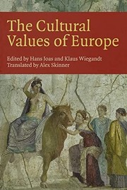 Cover of: Cultural Values of Europe