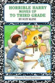 Cover of: Horrible Harry moves up to third grade