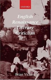 English Renaissance literary criticism