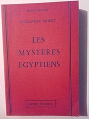 Cover of: Mystères égyptiens by Alexandre Moret