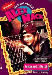 Cover of: Junkyard Jitters the Secret World of Alex Mack 11 (Alex Mack)
