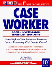 Cover of: Case worker