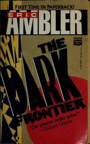Cover of: The dark frontier by Eric Ambler