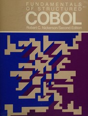 Cover of: Fundamentals Structured Cobol by Robert C. Nickerson