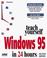 Cover of: Teach yourself Windows 95 in 24 hours