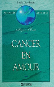 Cover of: Cancer en Amour by Linda Goodman