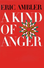 Cover of: A kind of anger by Eric Ambler