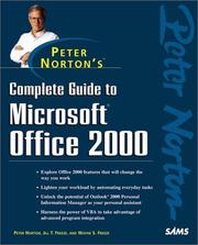 Cover of: Peter Norton's complete guide to Microsoft Office 2000