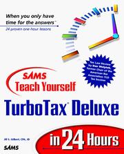 Cover of: Sams teach yourself TurboTax deluxe in 24 hours