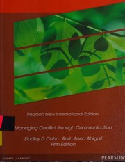 Cover of: Managing Conflict Through Communication: Pearson New International Edition