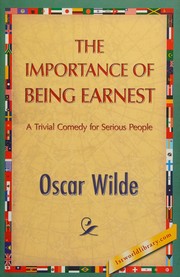 Cover of: Importance of Being Earnest by 1st World Publishing, 1st World Library, Oscar Wilde