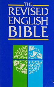 Cover of: The Revised English Bible (without Apocrypha): Cloth (hardcover) Printed Jacket