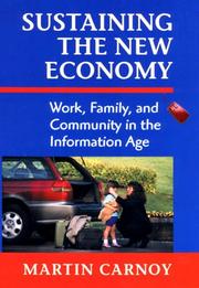 Sustaining the new economy : work, family, and community in the information age