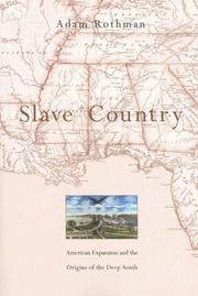 Slave country by Adam Rothman