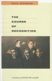 Cover of: The Course of Recognition