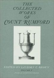 Collected works of Count Rumford