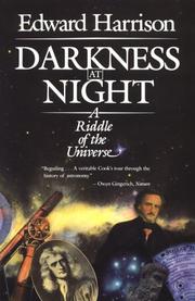 Cover of: Darkness at Night