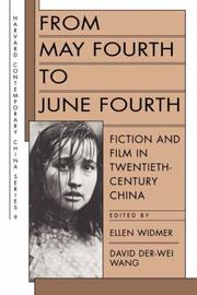 From May fourth to June fourth : fiction and film in twentieth-century China