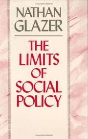 Cover of: The limits of social policy