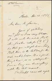 Cover of: [Letter to] My Dear Mr. Garrison by Quincy, Edmund