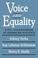 Cover of: Voice and equality