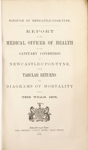 Cover of: [Report 1875]