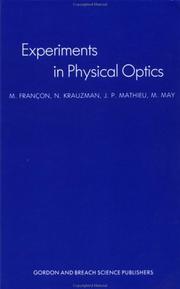 Experiments in physical optics