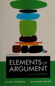 Cover of: Elements of argument: a text and reader