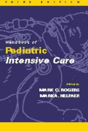 Cover of: Handbook of pediatric intensive care