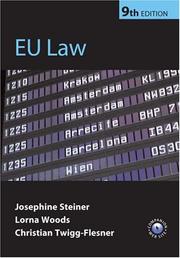 Cover of: EU Law by Jo Steiner, Lorna Woods, Christian Twigg-Flesner